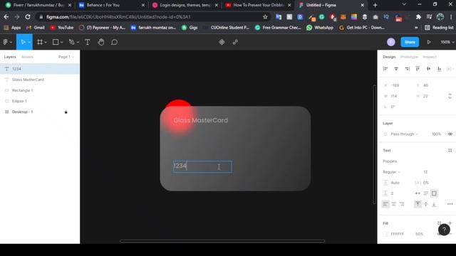 How to Create Glass Card Effect - Figma Tutorial | Farrukh's Graphics смотреть онлайн