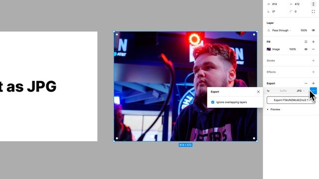 How to Export as JPG in Figma смотреть онлайн