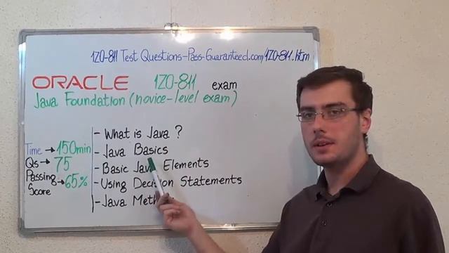 1Z0-811 – Java Exam Foundations Test Novice-Level Questions смотреть онлайн