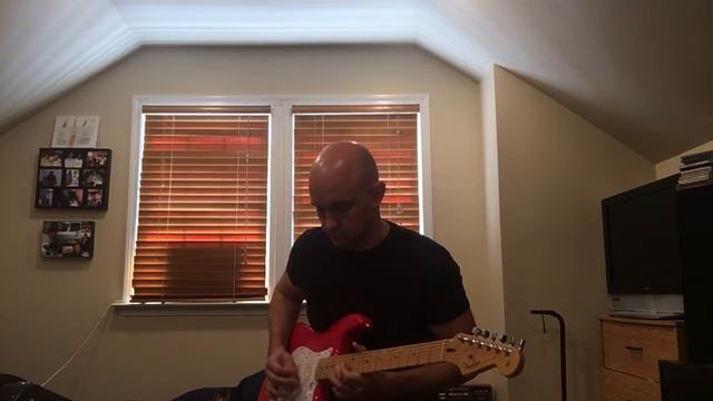 EMG DG20 David Gilmour Pre-Wired Pickguard Demo With American Standard Strat Boss DS-2 TS808 MXR169