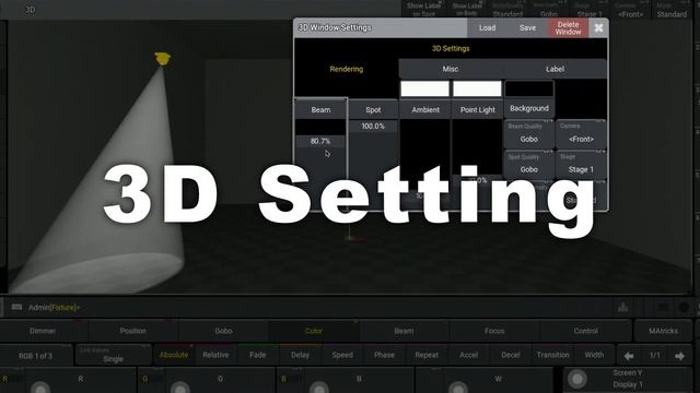 GrandMA3 First SETUP