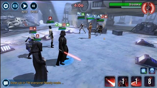 Episode 2: On Track to GAC top 10, Style points with Feats | Star Wars Galaxy Of Heroes смотреть онлайн