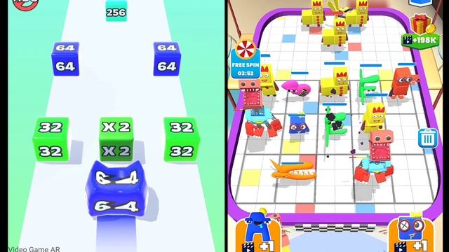 Jelly Run 2048 vs Numberblocks Cube Run Games - 128k, 256k, 512K, 1M, 2M, 4M, 8M,16M, 32M смотреть онлайн