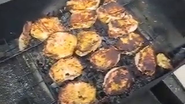 Эскалоп на шашлык. смотреть онлайн