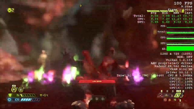 DOOM Eternal PC Performance Test | i5 4460 Radeon RX 580 Series 8GB RAM смотреть онлайн