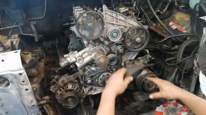 d4bf, d4bh, 4d55, 4d56 engine. the same timing  belt setting.