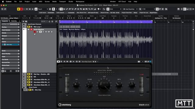 Cubase 13:  Black Valve Compressor