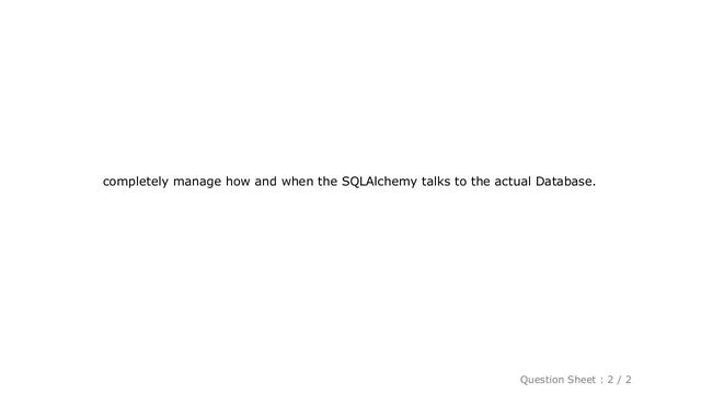 MySQL : Flask-SQLAlchemy - When are the tables/databases created and destroyed? смотреть онлайн