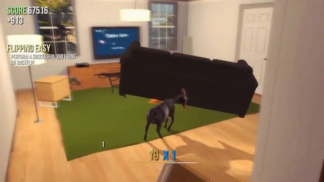 НЕОБЫЧНЫЕ ИГРЫ - Goat Simulator (Симулятор Козла) смотреть онлайн