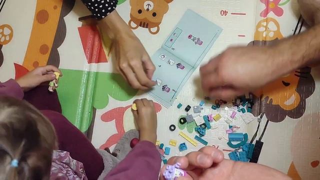 Конструктор LEGO Friends Бабл ти кафе на колесах ?| собираем по инструкции ? смотреть онлайн