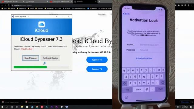 ICloud Bypass 15.4.1 - How To Use Bypasser ICloud IOS 15 / 14 / 13