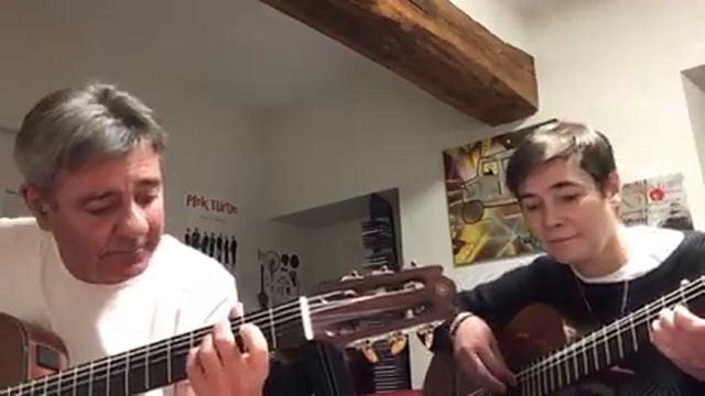 SAMBA DE UMA NOTA SO Cover Alain LEAMAUFF Annabel FLEURET смотреть онлайн