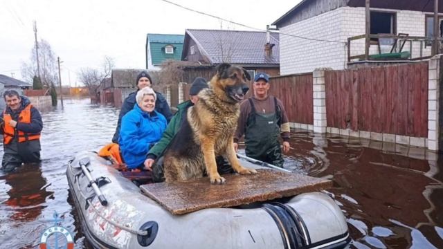 Как разлилась река Днепр? смотреть онлайн