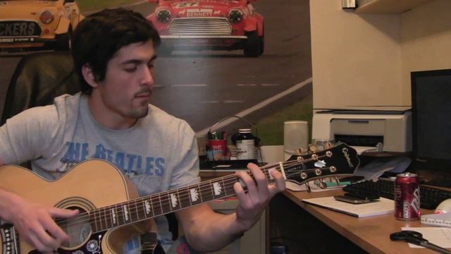Lady GaGa - Bad Romance acoustic fingerstyle by Ian Jamieson смотреть онлайн