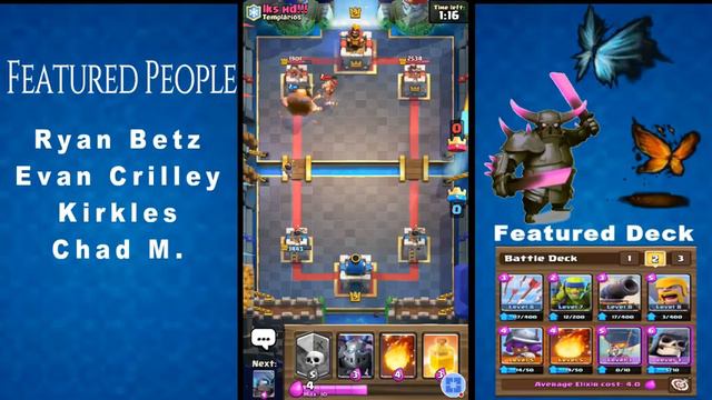 HEAL SPELL GAMEPLAY - Clash Royale