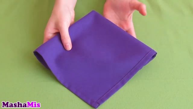 Как сложить красиво салфетку/конверт смотреть онлайн