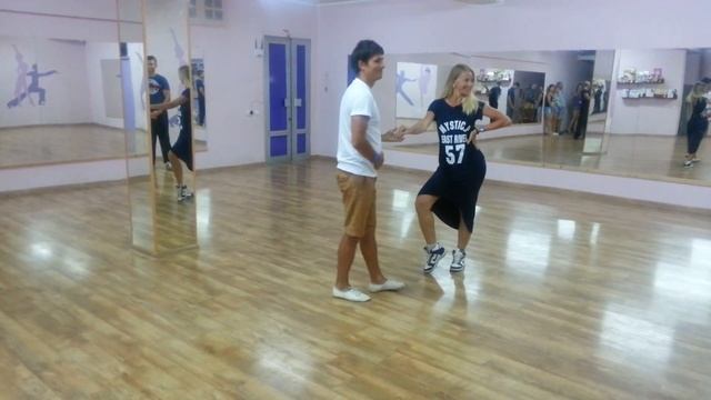 Salsa LA class (beginners). Daniil & ksenia Motion. Dream Dance studio смотреть онлайн