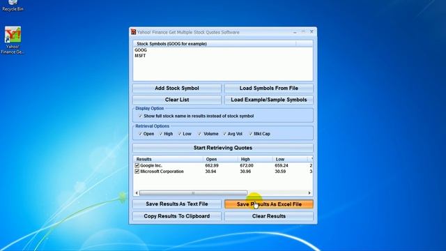 How To Use Yahoo! Finance Get Multiple Stock Quotes Software смотреть онлайн