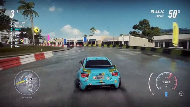 Subaru BRZ Blue Sky Need For Speed Heat Music Video смотреть онлайн