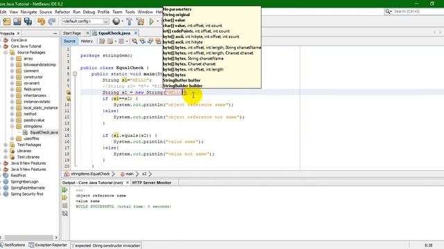 16. Core Java - String class with live coding (Bangla Tutorial) смотреть онлайн