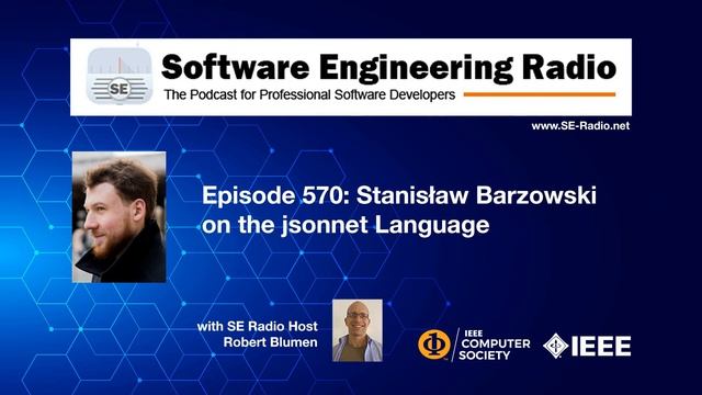 SE Radio 570: Stanisław Barzowski on the jsonnet Language смотреть онлайн