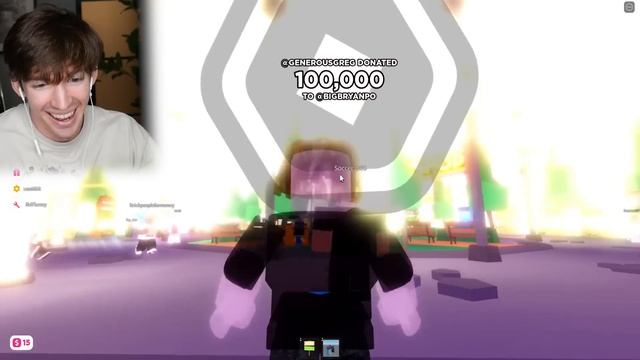 I used Roblox admin to FAKE DONATE to people… смотреть онлайн