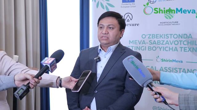 Шерзод Жўраев, менеджер проекта "Поддержка развития плодоовощного сектора в Республике Узбекистан" смотреть онлайн