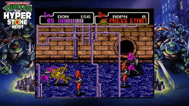 TMNT THE COWABUNGA COLLECTION-HYPERSTONE HEIST! Часть 1! смотреть онлайн