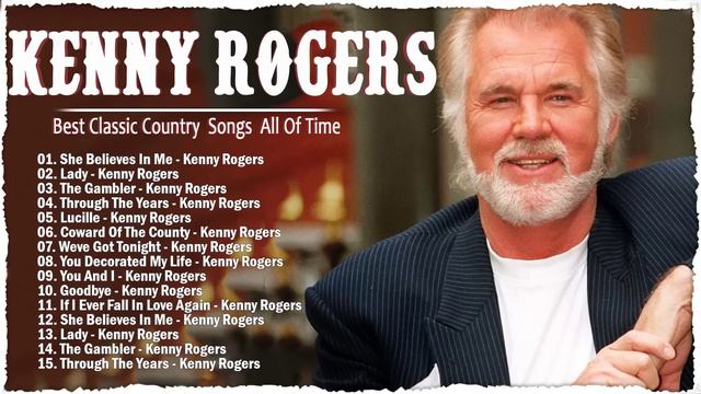 Kenny Rogers Greatest Hits Full album Best Songs Of Kenny Rogers смотреть онлайн