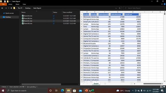 Consolidate multiple Excel Workbooks in a folder with Power Query смотреть онлайн