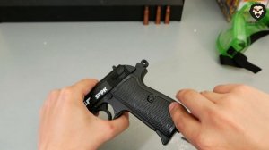 Stalker S PPK пневматический пистолет с блоубеком (отстрел)
