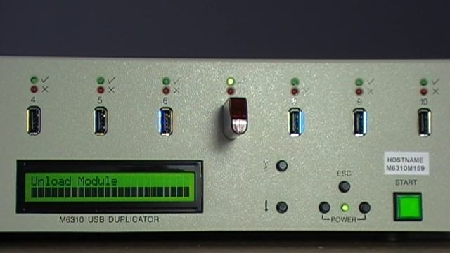 M6310 USB Duplicator CD-Rom partitions смотреть онлайн