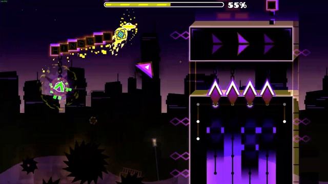 [Geometry Dash] City Rush (3 Coins) [Medium Demon] by Serponge & more смотреть онлайн
