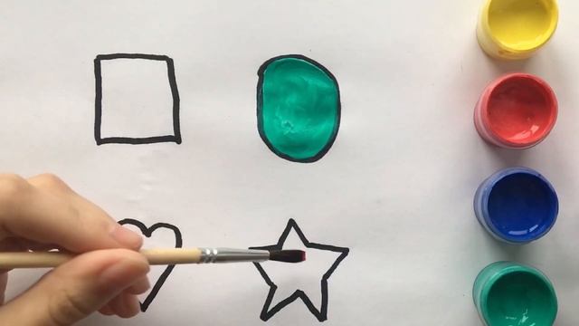 How to draw geometric shapes/Как рисовать фигуры/ज्यामितीय आकृतियों को कैसे आकर्षित करें смотреть онлайн