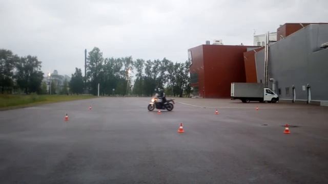 Gymkhana GP 2021 stage 1 / Molocheva Honda NC700SA / heat 1 смотреть онлайн