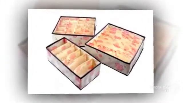 Органайзер для хранения нижнего белья (3 в 1) смотреть онлайн