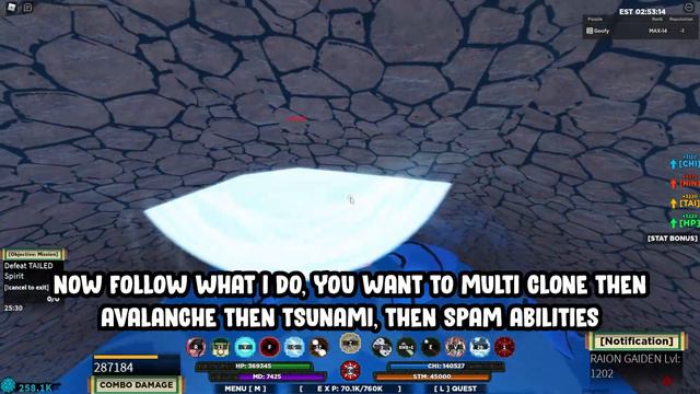 FASTEST & BEST Method to Kill Gen 3 Maru Tailed Spirit in Shindo Life | OP Damage Stacking Glitch смотреть онлайн