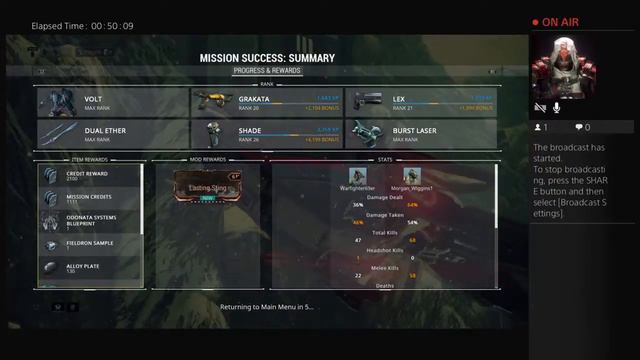 Warframe Back Again Bbg смотреть онлайн