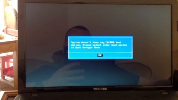 Toshiba Windows 8 to Windows 7