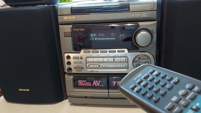 Music Center AIWA Super T-Bass NSX-AV65 смотреть онлайн