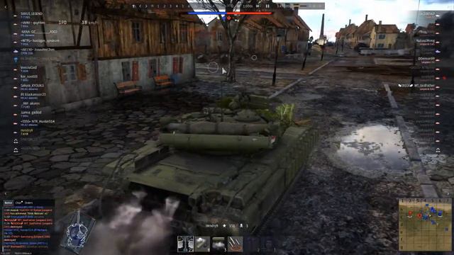 Best tank in game Leopard 2a5 Vs Tractor T-64b - War thunder RB match смотреть онлайн