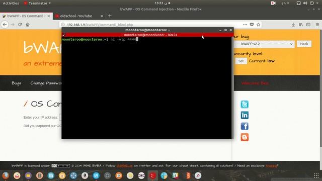 7 - OS Command Injection Blind حل bwapp смотреть онлайн