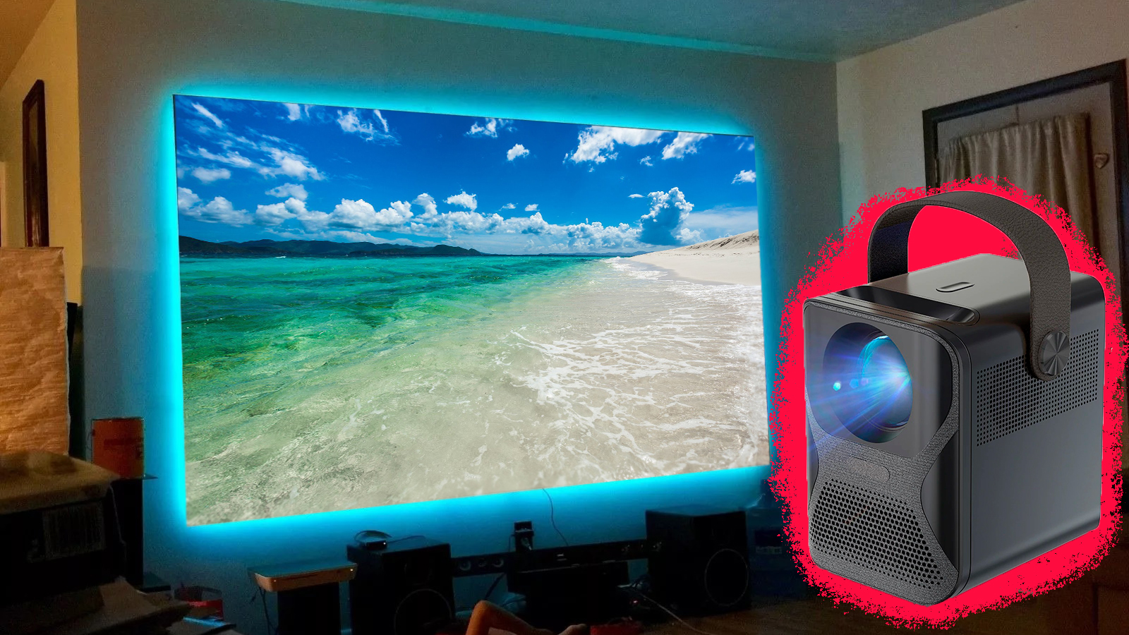 Проектор AUN ET30 Full HD ОБЗОР смотреть онлайн