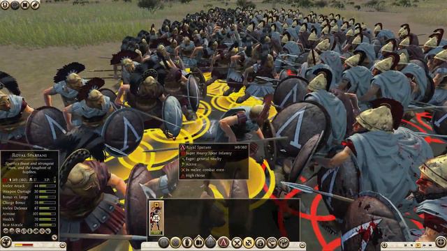 Total War: Rome II 1vs1: Heroes of Sparta vs Royal Spartans смотреть онлайн