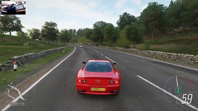 Ferrari 575M MARANELLO 2002 - Forza Horizon 4 - Logitech G923 - PC Gameplay смотреть онлайн