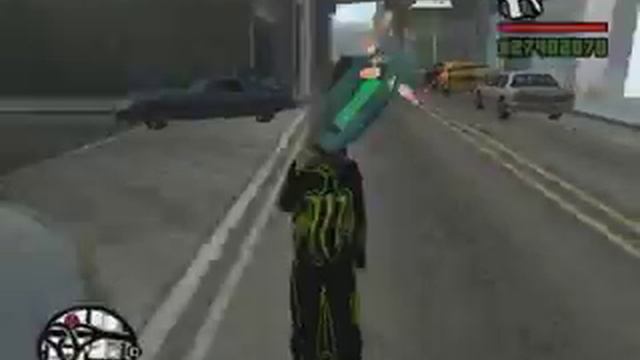 Обзор мода на Грави-Пушку для GTA San Andreas смотреть онлайн