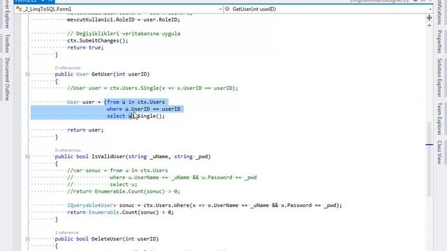 LINQ to SQL Temelleri - 2.1 смотреть онлайн