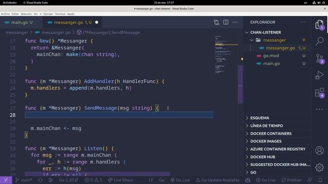 Golang experiments: Message broker смотреть онлайн