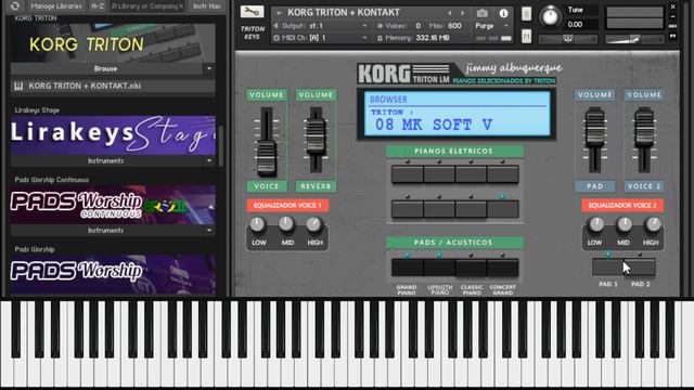 😲 KORG TRITON para KONTAKT| Librería GRATIS | DESCÁRGALO EN LA DESCRIPCIÓN| смотреть онлайн