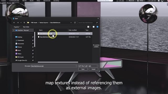 Second Life University - How to Create PBR Materials